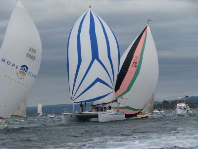 Three Peaks race yachts